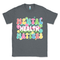 Charcoal Heather mental health matters Classic Tee - JahusDesignShop