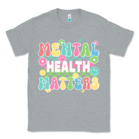 Heather Grey mental health matters Classic Tee - JahusDesignShop