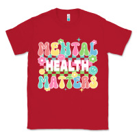 Red mental health matters Classic Tee - JahusDesignShop