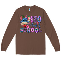 Chestnut 120 days of school Long Sleeve Tee - AdoDesignShop