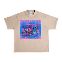 French Oak touch me and i will bite you stitch Urban Heavy Tee - Zillion Design Studio