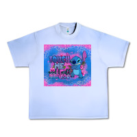 Grape Ice touch me and i will bite you stitch Urban Heavy Tee - Zillion Design Studio