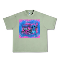 Oil Green touch me and i will bite you stitch Urban Heavy Tee - Zillion Design Studio