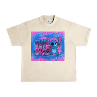 Sandshell touch me and i will bite you stitch Urban Heavy Tee - Zillion Design Studio
