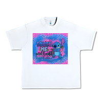 White touch me and i will bite you stitch Urban Heavy Tee - Zillion Design Studio