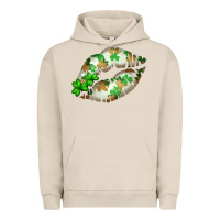 Pigment French Oak St. Patricks Day White Lips Urban Hoodie - Bettercallsaul