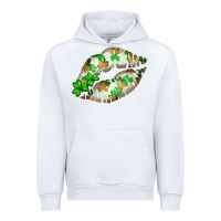 White St. Patricks Day White Lips Urban Hoodie - Bettercallsaul