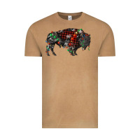 Vintage Camel christmas bison Vintage Tee - RanaPortraitStore