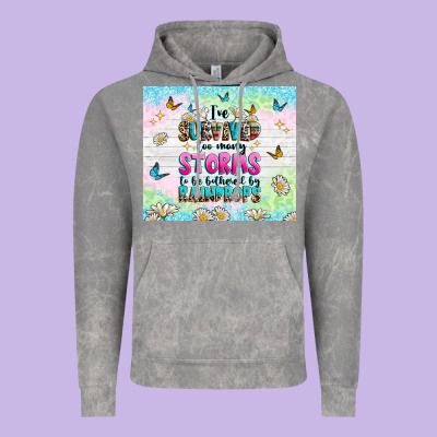 Ive Survived Too Many Storms Vintage Hoodie Designed By Texasbilliewilder