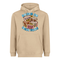 Mushroom raised on jesus music Heavyweight Hoodie - MaliasSmallBusiness