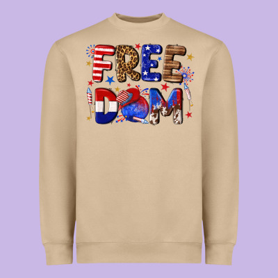 Heavyweight Sweatshirt fourth of july freedom