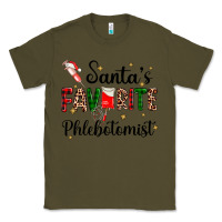 Army Green santas favourite phlebotomist Classic Tee - AdoDesignShop