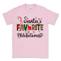 Bubblegum Pink santas favourite phlebotomist Classic Tee - AdoDesignShop