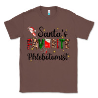 Chestnut santas favourite phlebotomist Classic Tee - AdoDesignShop