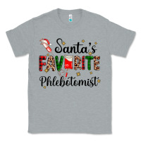 Heather Grey santas favourite phlebotomist Classic Tee - AdoDesignShop