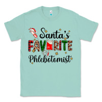 Seafoam santas favourite phlebotomist Classic Tee - AdoDesignShop