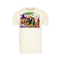 Vintage Arctic happy hallothanksmas with cow Vintage Tee - texasbilliewilder