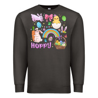 Smoke easter hoppy bunny Premium Sweatshirt - MaliasSmallBusiness
