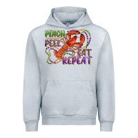 Heather Grey pinch peel eat repeat crawfish Urban Hoodie - RanaPortraitStore