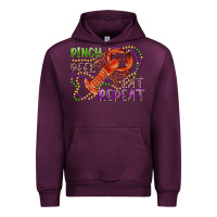 Mauve Wine pinch peel eat repeat crawfish Urban Hoodie - RanaPortraitStore