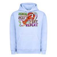 Pigment Grape Ice pinch peel eat repeat crawfish Urban Hoodie - RanaPortraitStore