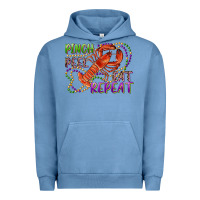 Pigment Pebble Blue pinch peel eat repeat crawfish Urban Hoodie - RanaPortraitStore