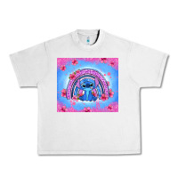 Lunar Rock stitch rainbow Urban Heavy Tee - Zillion Design Studio