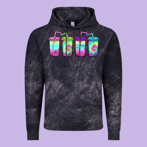 Loaded Tea Coffee Vintage Hoodie Designed By Jahusdesignshop