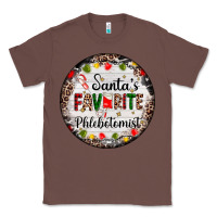 Chestnut christmas santas favorite phlebotomist light Classic Tee - AdoDesignShop