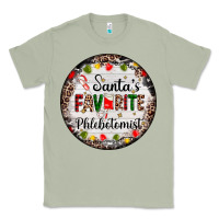 Matcha christmas santas favorite phlebotomist light Classic Tee - AdoDesignShop