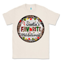 Natural christmas santas favorite phlebotomist light Classic Tee - AdoDesignShop