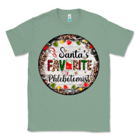 Sage christmas santas favorite phlebotomist light Classic Tee - AdoDesignShop