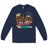 Navy grad squad 2024 Long Sleeve Tee - AdoDesignShop