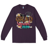 Plum grad squad 2024 Long Sleeve Tee - AdoDesignShop