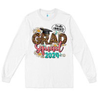 White grad squad 2024 Long Sleeve Tee - AdoDesignShop