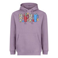 Lavender autism Heavyweight Hoodie - MaliasSmallBusiness