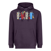 Plum autism Heavyweight Hoodie - MaliasSmallBusiness