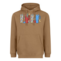 Toasted Coconut autism Heavyweight Hoodie - MaliasSmallBusiness
