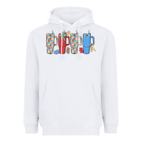White autism Heavyweight Hoodie - MaliasSmallBusiness