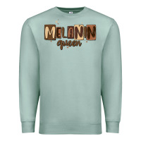 Seafoam melanin queen Premium Sweatshirt - MaliasSmallBusiness
