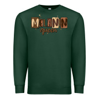 Sports Green melanin queen Premium Sweatshirt - MaliasSmallBusiness