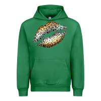 Emerald Cheetah Lips Urban Hoodie - Bettercallsaul