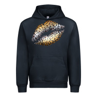 Navy Cheetah Lips Urban Hoodie - Bettercallsaul