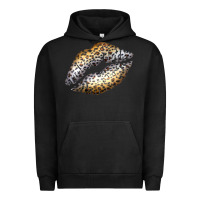 Pigment Black Cheetah Lips Urban Hoodie - Bettercallsaul