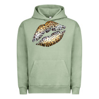 Pigment Oil Green Cheetah Lips Urban Hoodie - Bettercallsaul