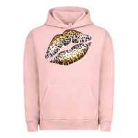 Pigment Salmon Cheetah Lips Urban Hoodie - Bettercallsaul