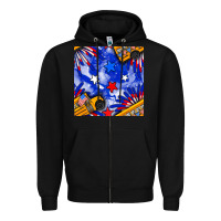 Black 4th of july school bus seamless pattern Zipper Hoodie - BundleAndBundleShop
