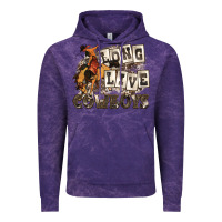 Cloud Purple long live cowboys Vintage Hoodie - Zillion Design Studio