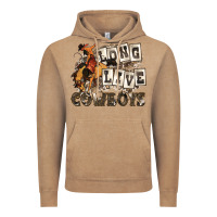 Vintage Coffee long live cowboys Vintage Hoodie - Zillion Design Studio