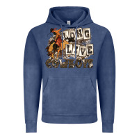 Vintage Denim long live cowboys Vintage Hoodie - Zillion Design Studio